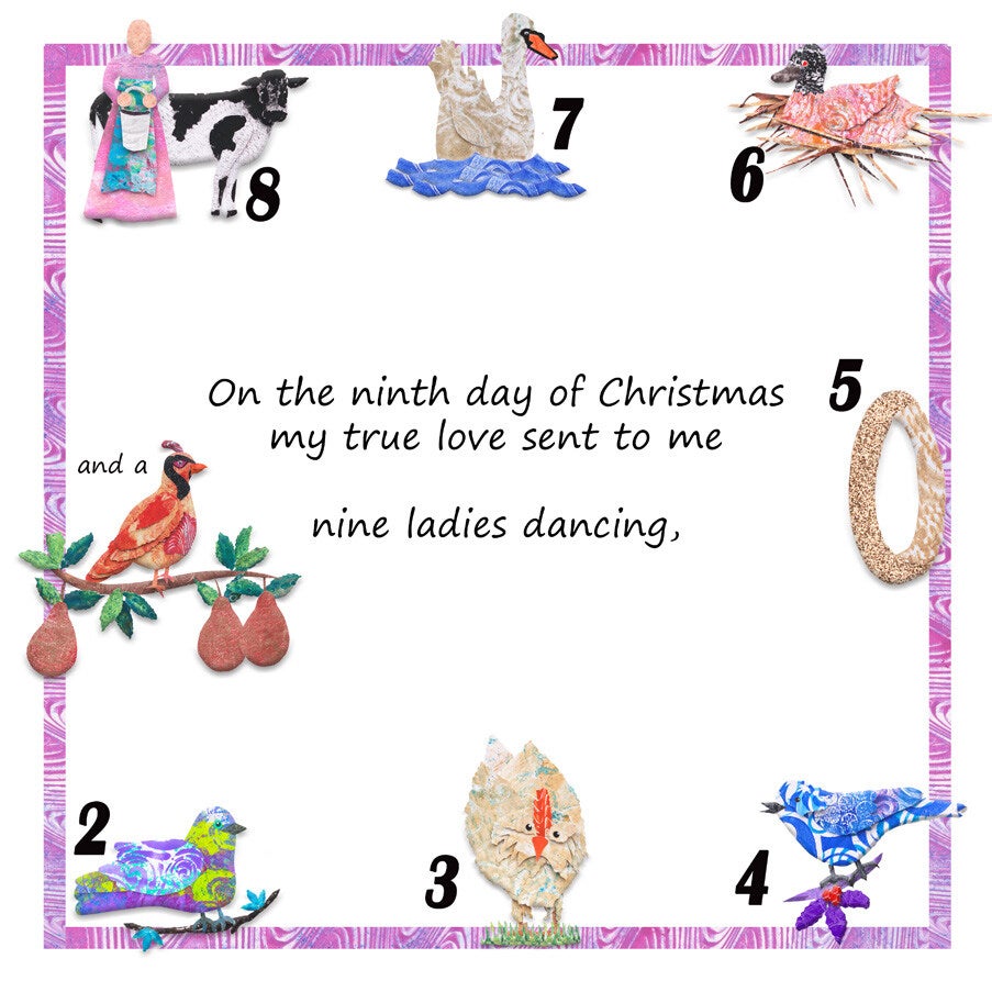 Book - The Twelve Days of Christmas | Instagram: maryprebleauthorartist FB: Let'sGoChildren'sBooks book-the-twelve-days-of-christmas-instagram-maryprebleauthorartist-fb-let-sgochildren-sbooks